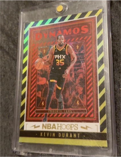 2023-24 Panini NBA Hoops Dynamos #7 Kevin Durant — front