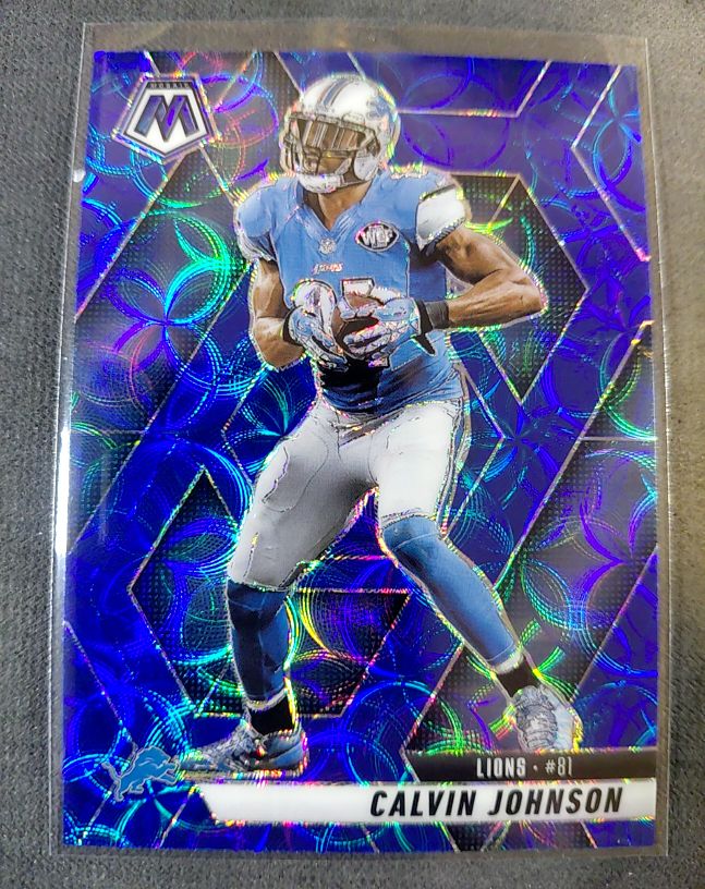 2025 Panini Mosaic #81 Calvin Johnson — front