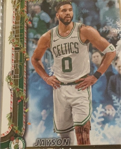 2025-26 Topps Holiday #H1 Jayson Tatum — front