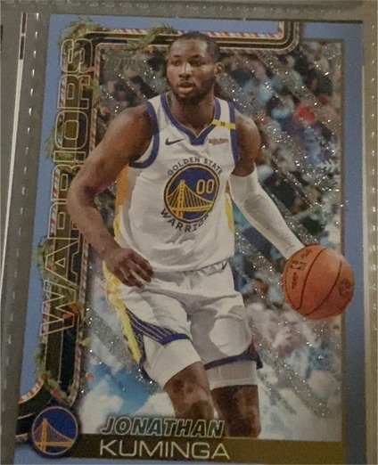 2025-26 Topps Holiday #H109 Jonathan Kuminga — front
