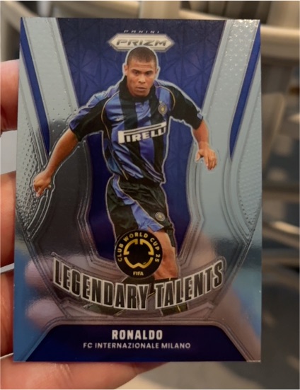 2025 Panini Prizm FIFA Club World Cup #6 Ronaldo Legendary Talents — front