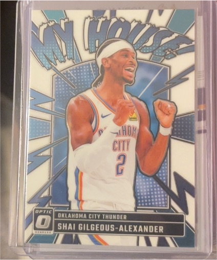 2024-25 Panini Donruss Optic #6 Shai Gilgeous-Alexander My House — front