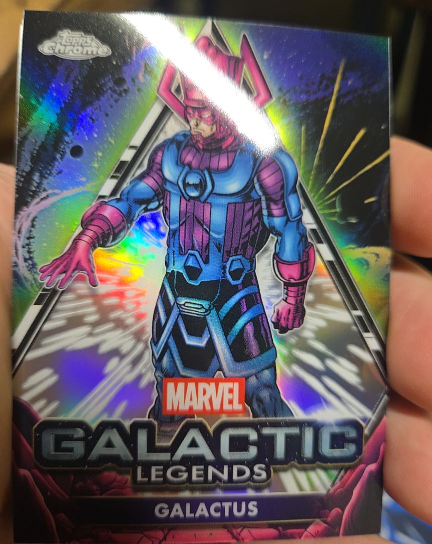 2025 Topps Chrome Marvel Galactic Legends #GL-2 Galactus — front