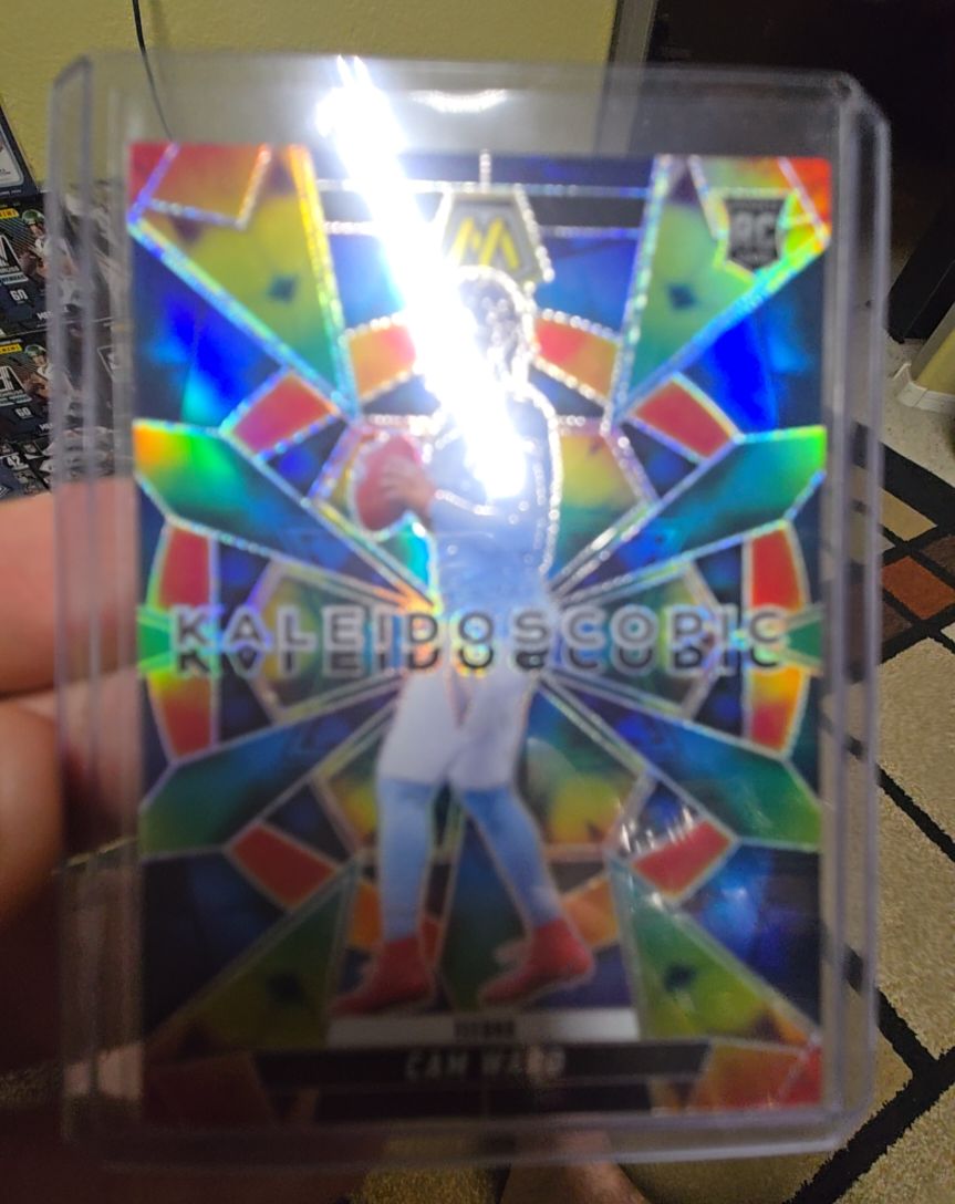 2025 Panini Mosaic #2 Cam Ward Kaleidoscopic — front