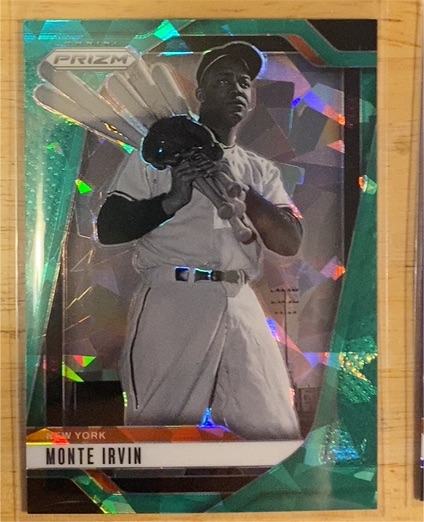 2025 Panini Prizm #107 Monte Irvin — front