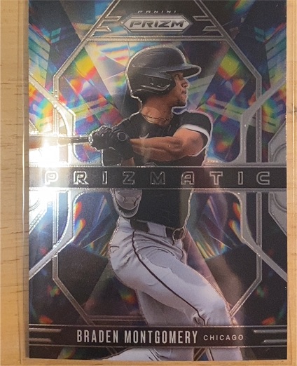 2025 Panini Prizm #25 Braden Montgomery Prizmatic — front