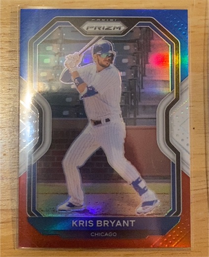 2021 Panini Prizm #3 Kris Bryant — front