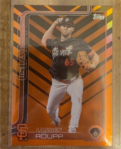2025 Topps Update #US135 Landen Roupp — front