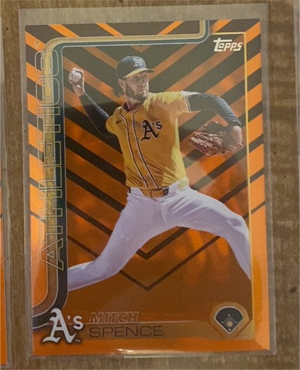 2025 Topps Update #US20 Mitch Spence — front