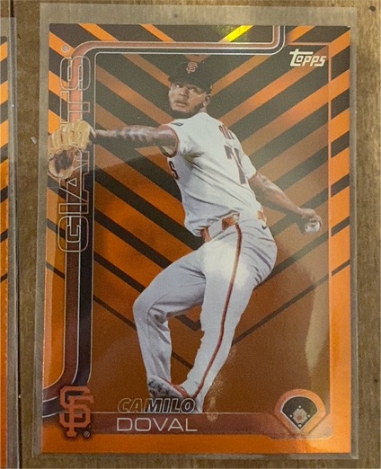 2025 Topps Update Series #US328 Camilo Doval — front