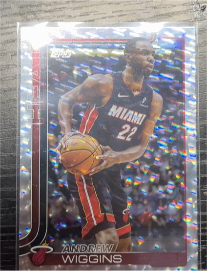2025-26 Topps Basketball #77 Andrew Wiggins — front