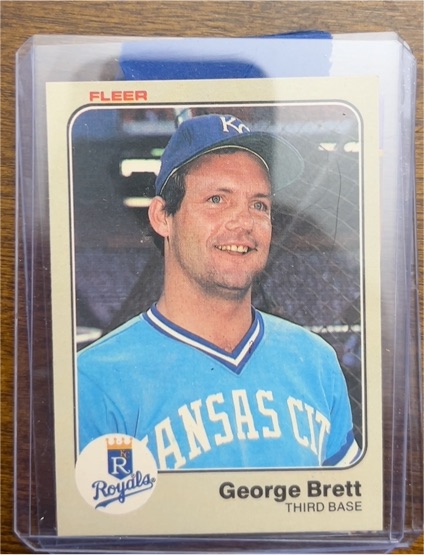 1983 Fleer #108 George Brett — front