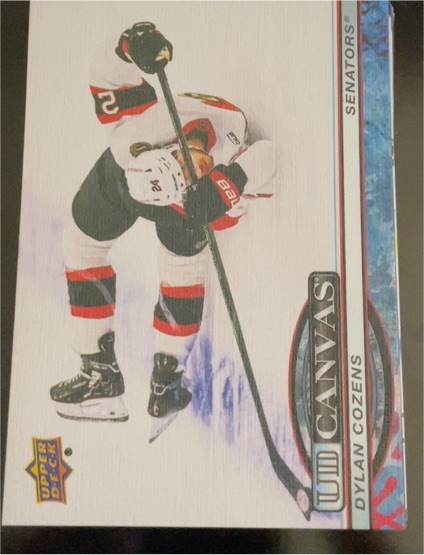 2025-26 Upper Deck UD Canvas #C-85 Dylan Cozens — front