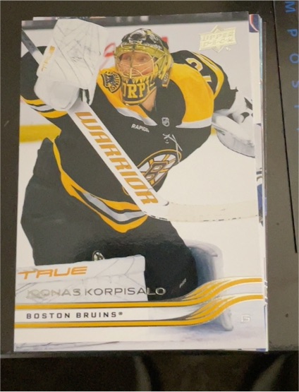 2025-26 Upper Deck Series 1 #9 Joonas Korpisalo — front