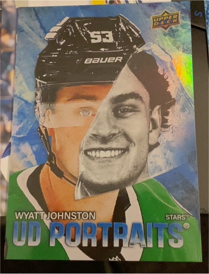 2025-26 Upper Deck #P-11 Wyatt Johnston UD Portraits — front