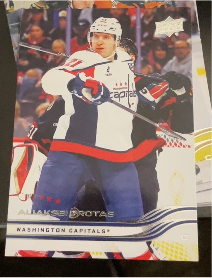 2025-26 Upper Deck #188 Aliaksei Protas — front