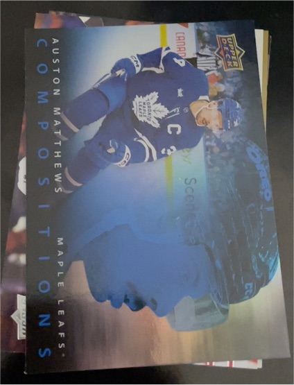 2025-26 Upper Deck Compositions #CMP-1 Auston Matthews — front