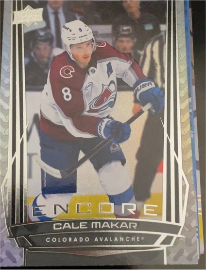 2025-26 Upper Deck Encore #E-82 Cale Makar — front