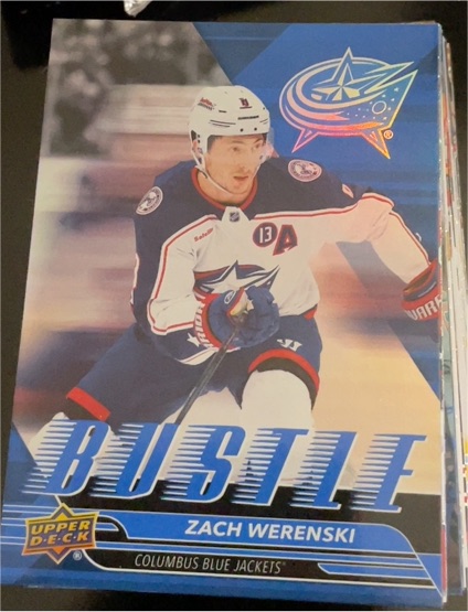 2025-26 Upper Deck Bustle #B-13 Zach Werenski — front