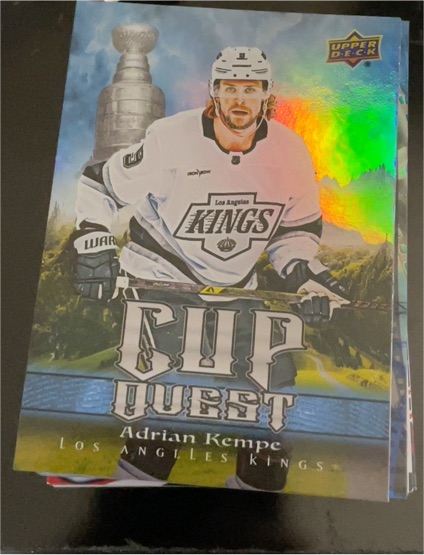 2025-26 Upper Deck Cup Quest #CQ-18 Adrian Kempe — front