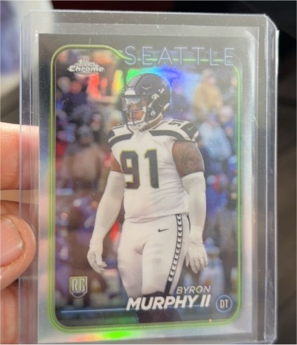 2024 Topps Chrome #297 Byron Murphy II — front