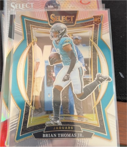 2024 Panini Select Concourse #91 Brian Thomas Jr. — front