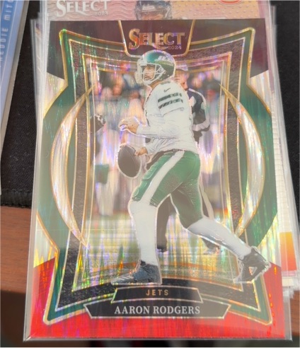 2024 Panini Select #40 Aaron Rodgers — front