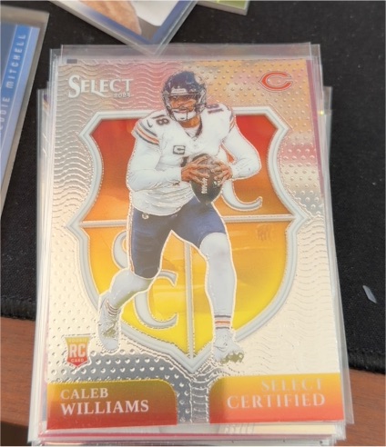 2024 Panini Select #1 Caleb Williams Select Certified Rookies — front