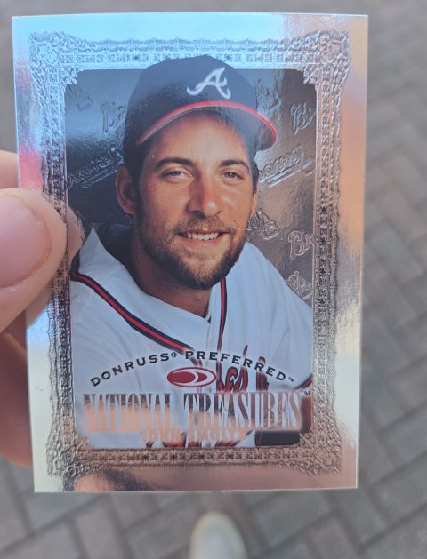 1997 Donruss Preferred National Treasures #188 John Smoltz — front
