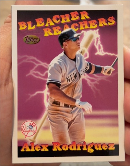 2025 Topps Update #BR-16 Alex Rodriguez Bleacher Reachers — front