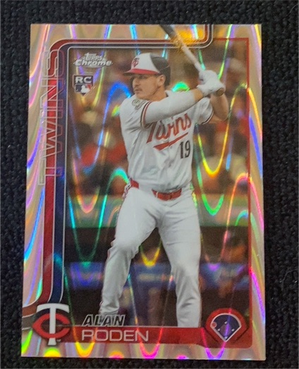 2025 Topps Chrome Update #USC41 Alan Roden — front