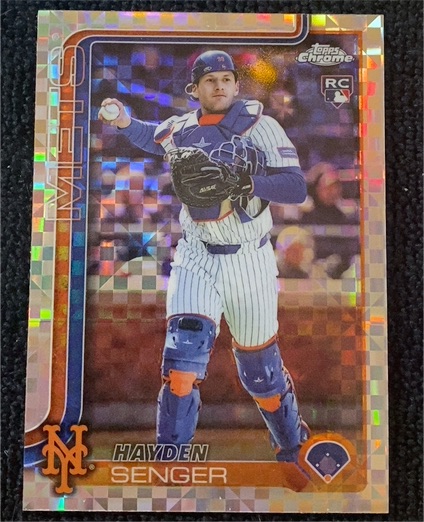2025 Topps Chrome Update #US126 Hayden Senger — front
