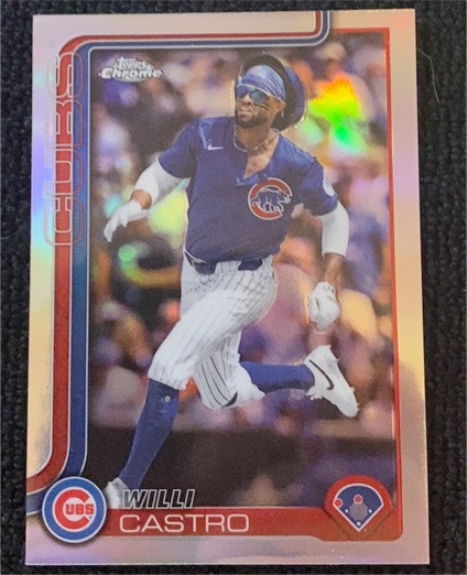 2025 Topps Chrome Update #USC67 Willi Castro — front