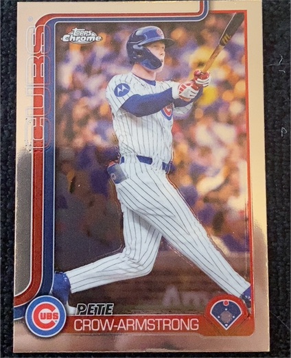 2025 Topps Chrome #290 Pete Crow-Armstrong — front