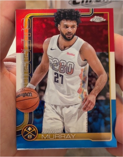 2025-26 Topps Chrome #55 Jamal Murray — front