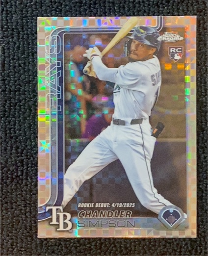 2025 Topps Chrome Update #USC17 Chandler Simpson — front