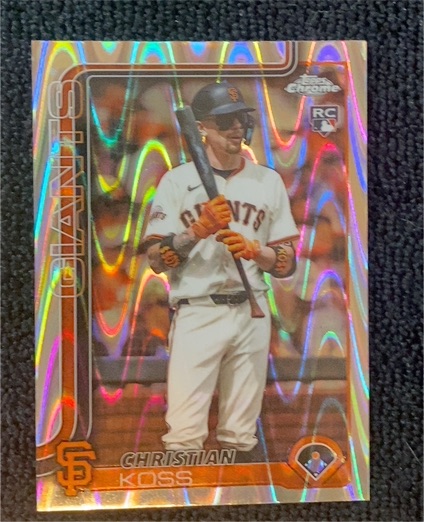 2025 Topps Chrome Update #USC26 Christian Koss — front