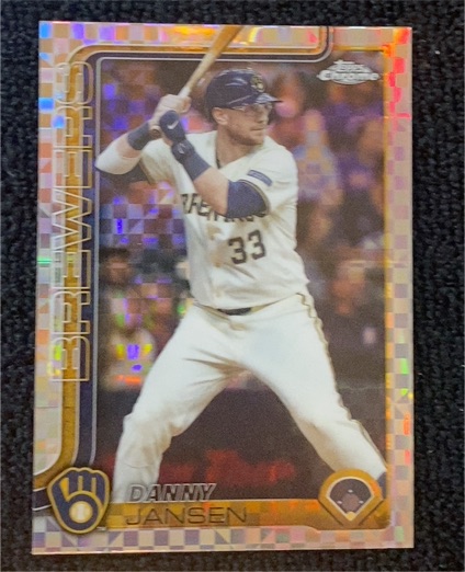 2025 Topps Chrome Update #USC122 Danny Jansen — front