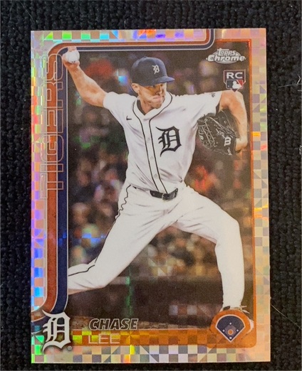 2025 Topps Chrome Update #USC43 Chase Lee — front