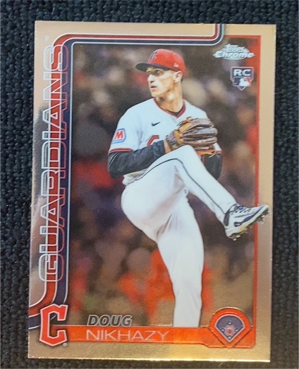 2025 Topps Chrome Update #USC119 Doug Nikhazy — front