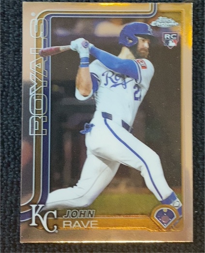 2025 Topps Chrome Update #USC136 John Rave — front