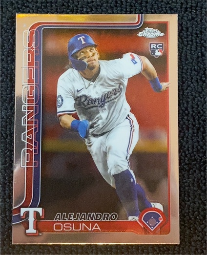 2025 Topps Chrome Update #US10 Alejandro Osuna — front