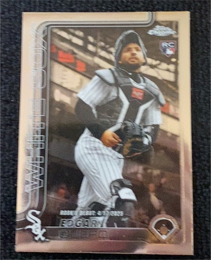 2025 Topps Update #US325 Edgar Quero — front