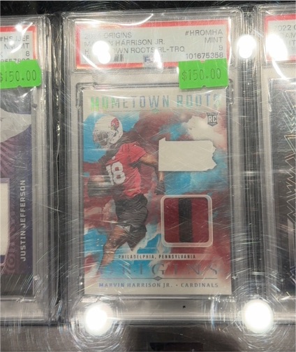 2024 Panini Origins #HRO-MHA Marvin Harrison Jr. — front