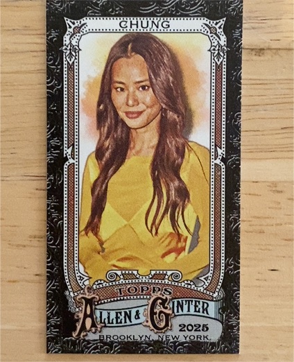 2025 Topps Allen & Ginter #299 Jamie Chung — front