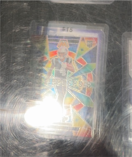 2025 Panini Mosaic Kaleidoscopic SSP TreVeyon Henderson Rookie Card — front