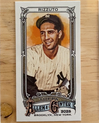 2025 Topps Allen & Ginter #349 Phil Rizzuto — front