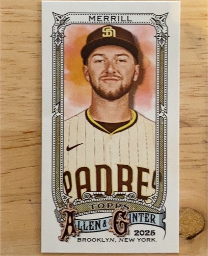 2025 Topps Allen & Ginter #108 Jackson Merrill — front