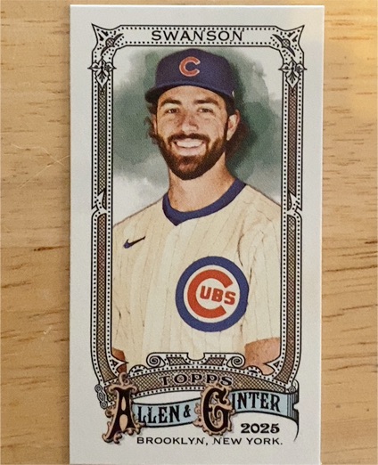 2025 Topps Allen & Ginter #52 Dansby Swanson — front