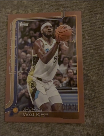 2025-26 Topps Basketball #50 Jarace Walker — front